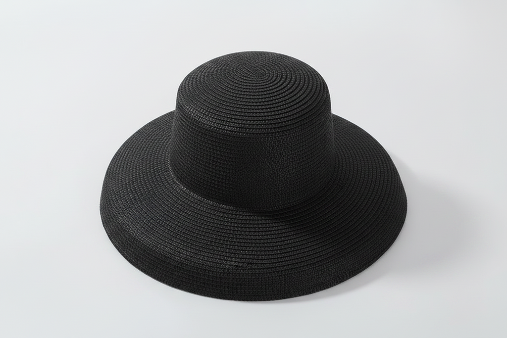 Wide Brim Panama Straw Hat