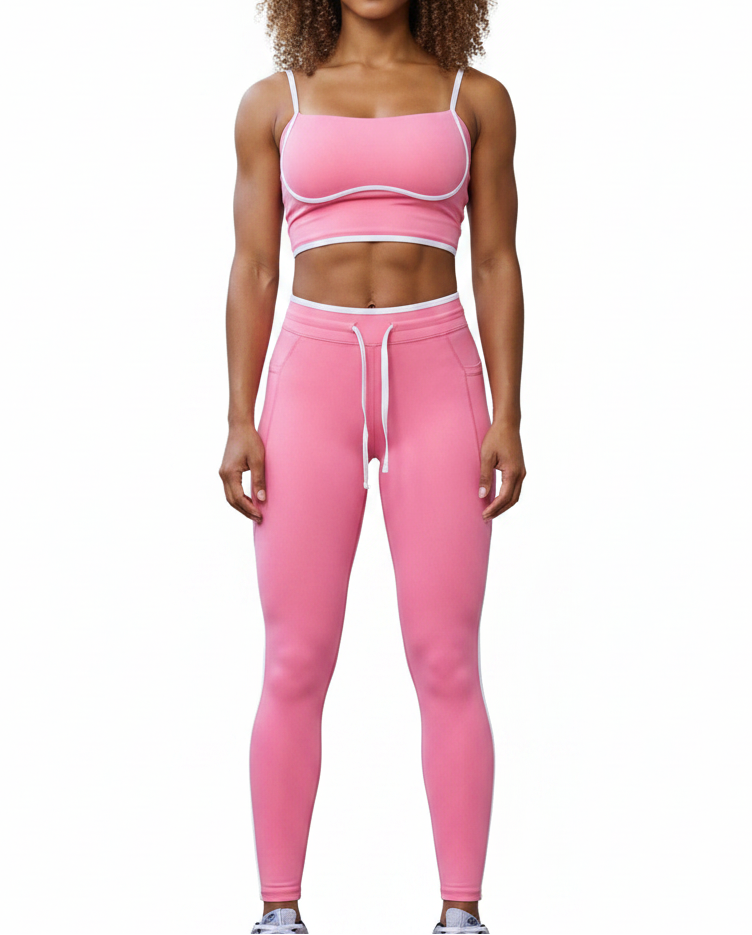 Ribbed Yoga 2-Piece Set