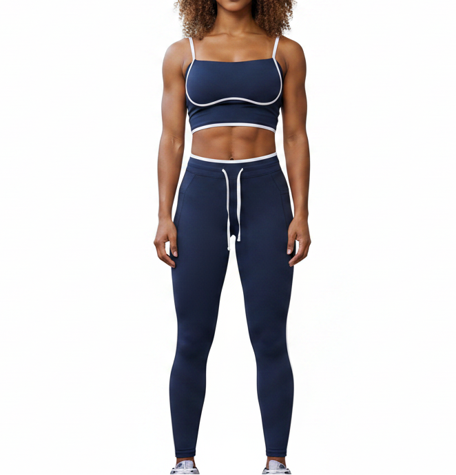 Ribbed Yoga 2-Piece Set