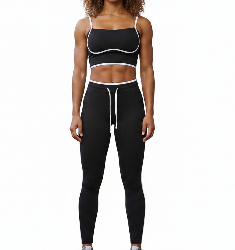 Ribbed Yoga 2-Piece Set