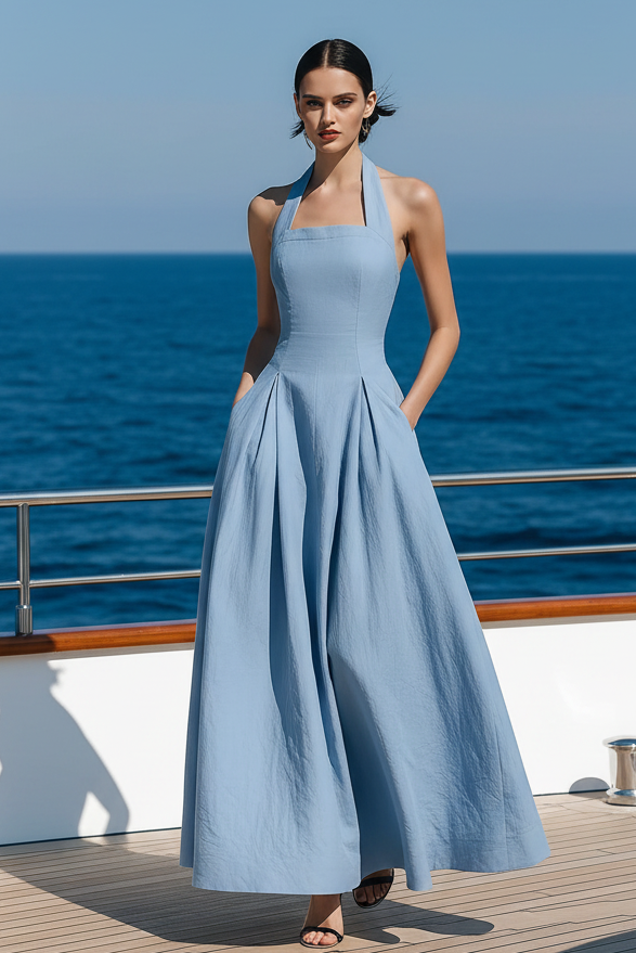 Halter Maxi Dress