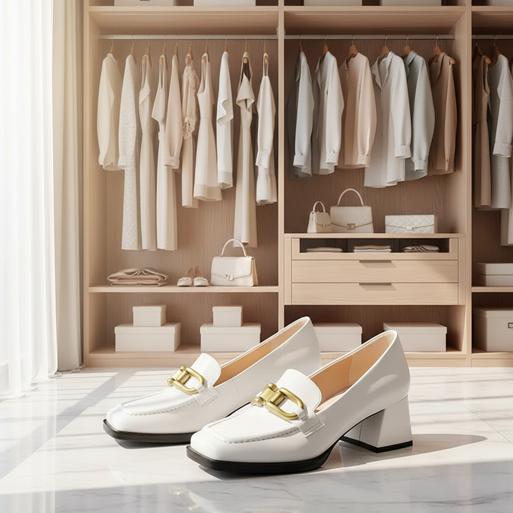 Platform Mary Jane Loafers