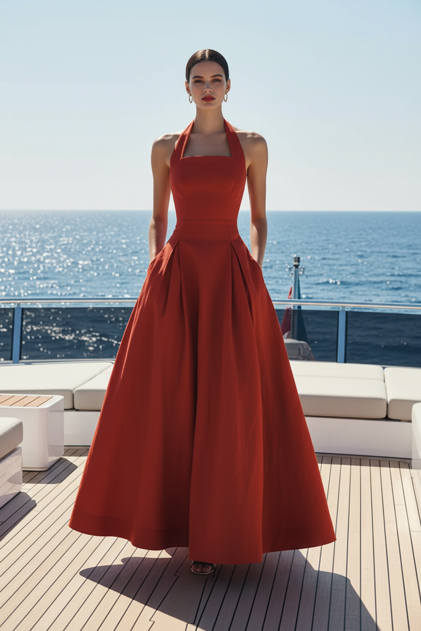 Halter Maxi Dress