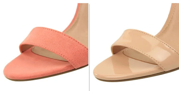 Classic Block Sandal Heels