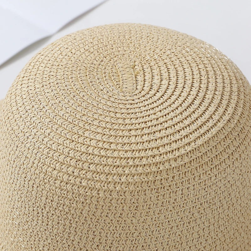 Wide Brim Panama Straw Hat